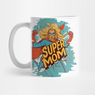 Super Mom: Surrealistic Mother's Day Expression Mug